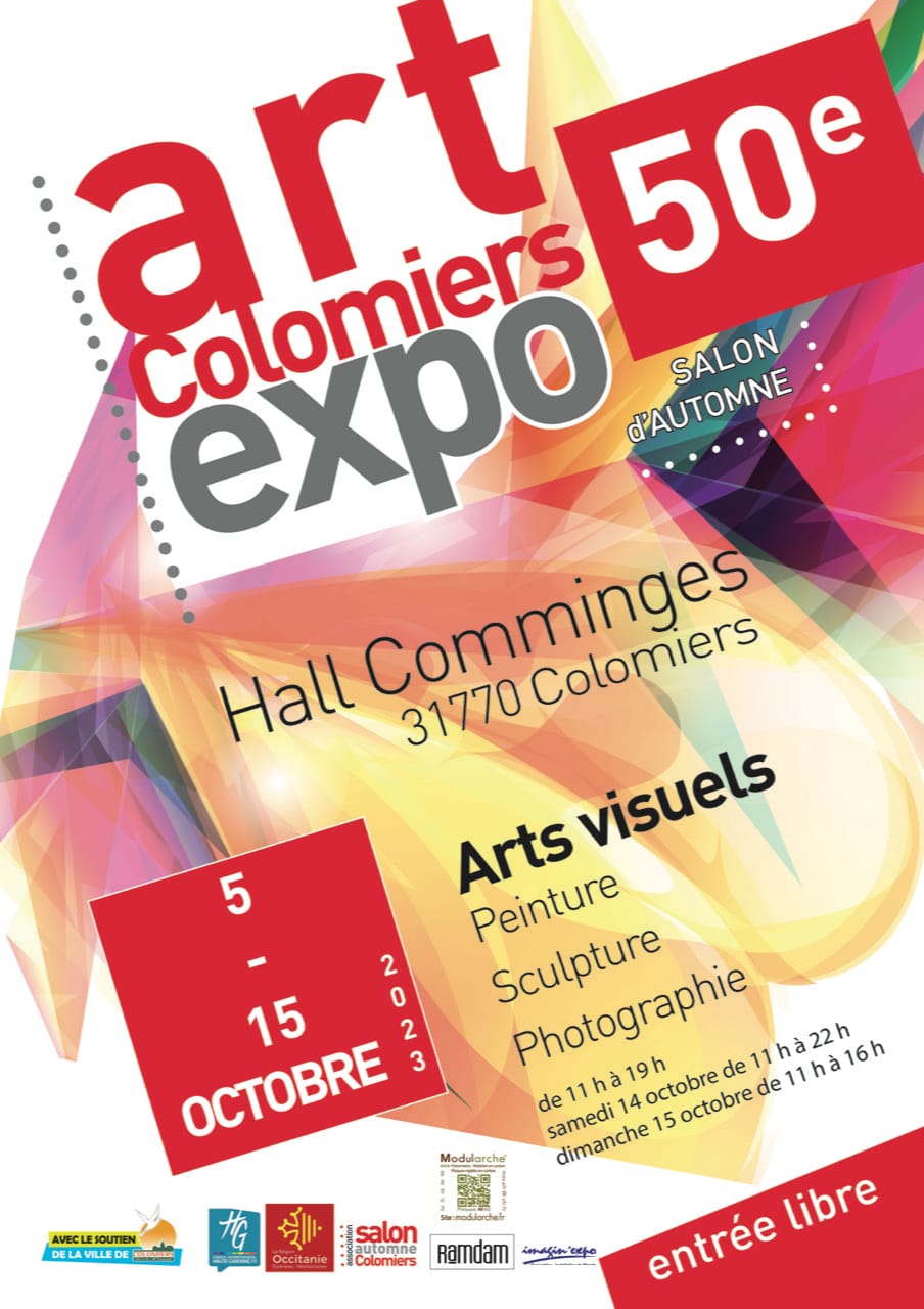 Expo 50 ème Salon d’automne Colomiers octobre 2023